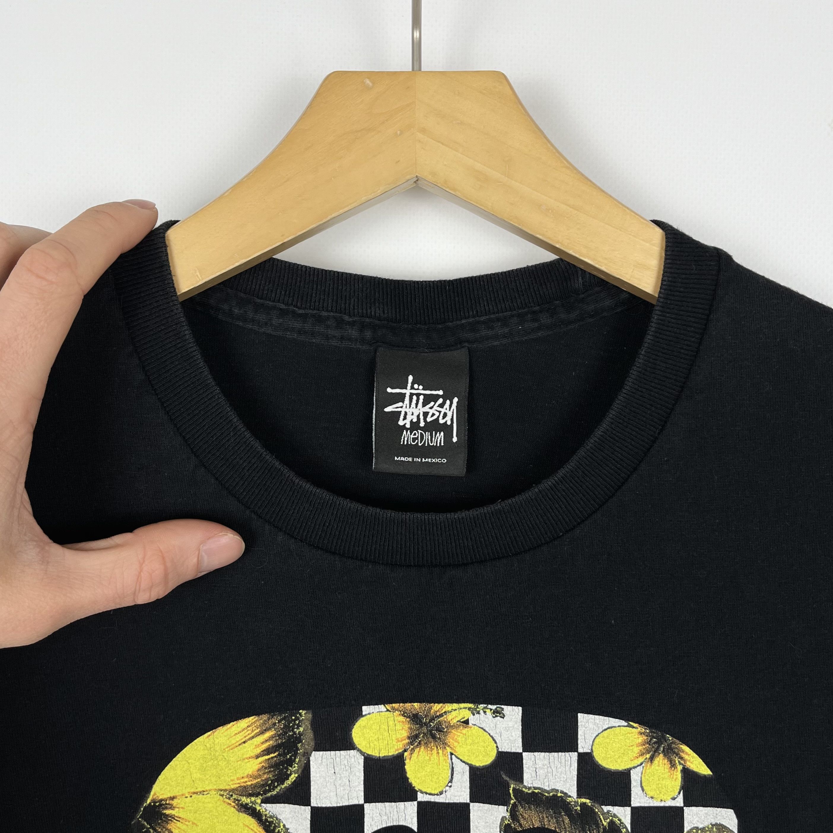 Stussy Vintage Stussy Skull Big Logo T Shirt 2000’s Size US M / EU 48-50 / 2 - 11 Thumbnail