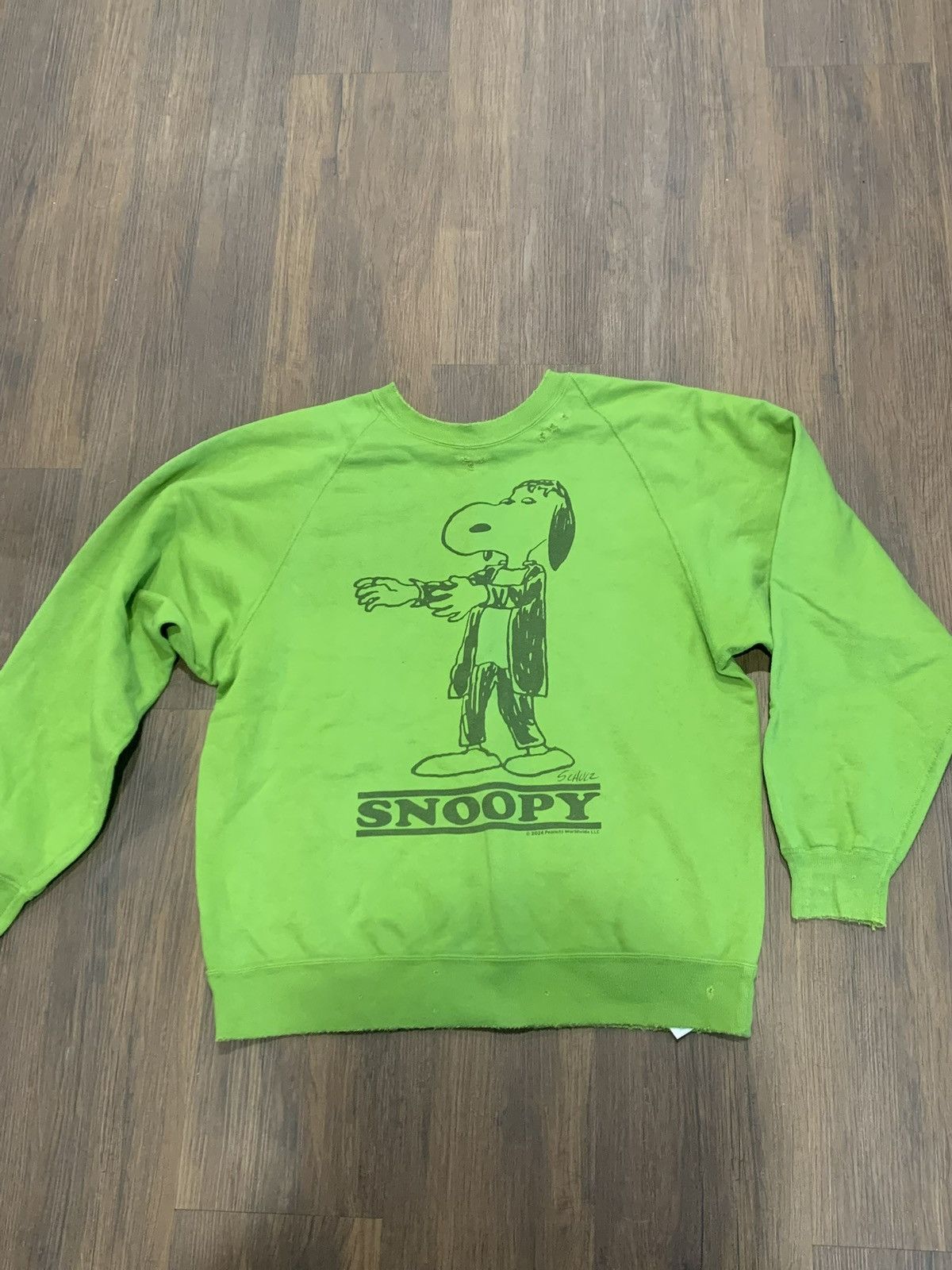 NEXUSVII NEXUS VII Snoopy Franken Crewneck Sweatshirt Sz M Japan Used Size US M / EU 48-50 / 2 - 1 Thumbnail