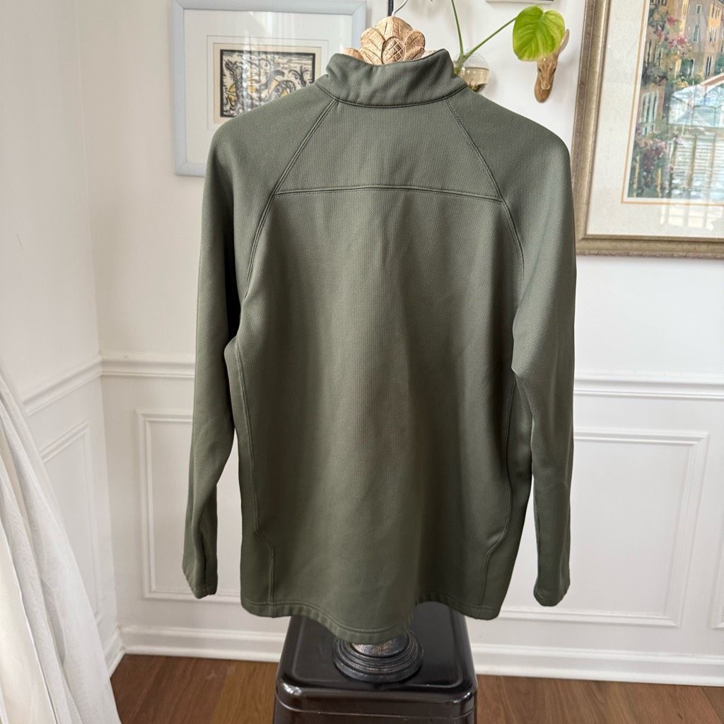 Columbia Columbia Men’s Olive Green Quarter Zip Pullover XL Size US XL / EU 56 / 4 - 3 Thumbnail