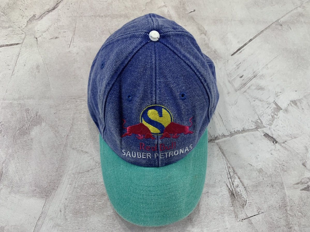 Red Bull × Vintage Mens vintage cap Red Bull Sauber Petronas Malaysia Size ONE SIZE - 3 Thumbnail