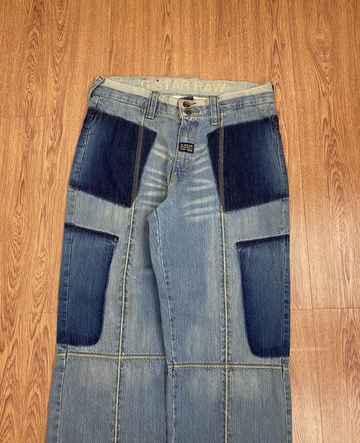 G-Star × Vintage G-Star raw less pocket jeans Size US 34 / EU 50 - 3 Thumbnail