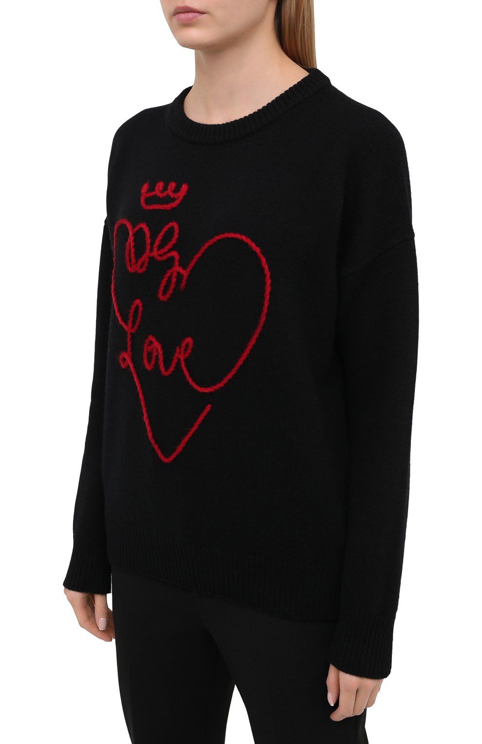 Dolce & Gabbana o1y0925 Sweater in Black Size M / US 6-8 / IT 42-44 - 2 Thumbnail