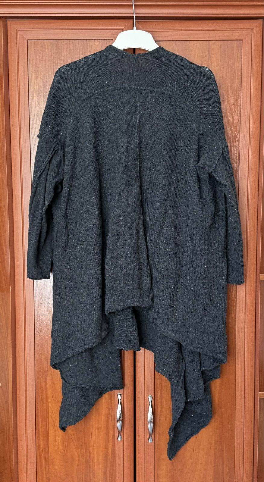Rundholz Studio B3 relaxed asymmetric sweater dress cape poncho Size S / US 4 / IT 40 - 16 Thumbnail