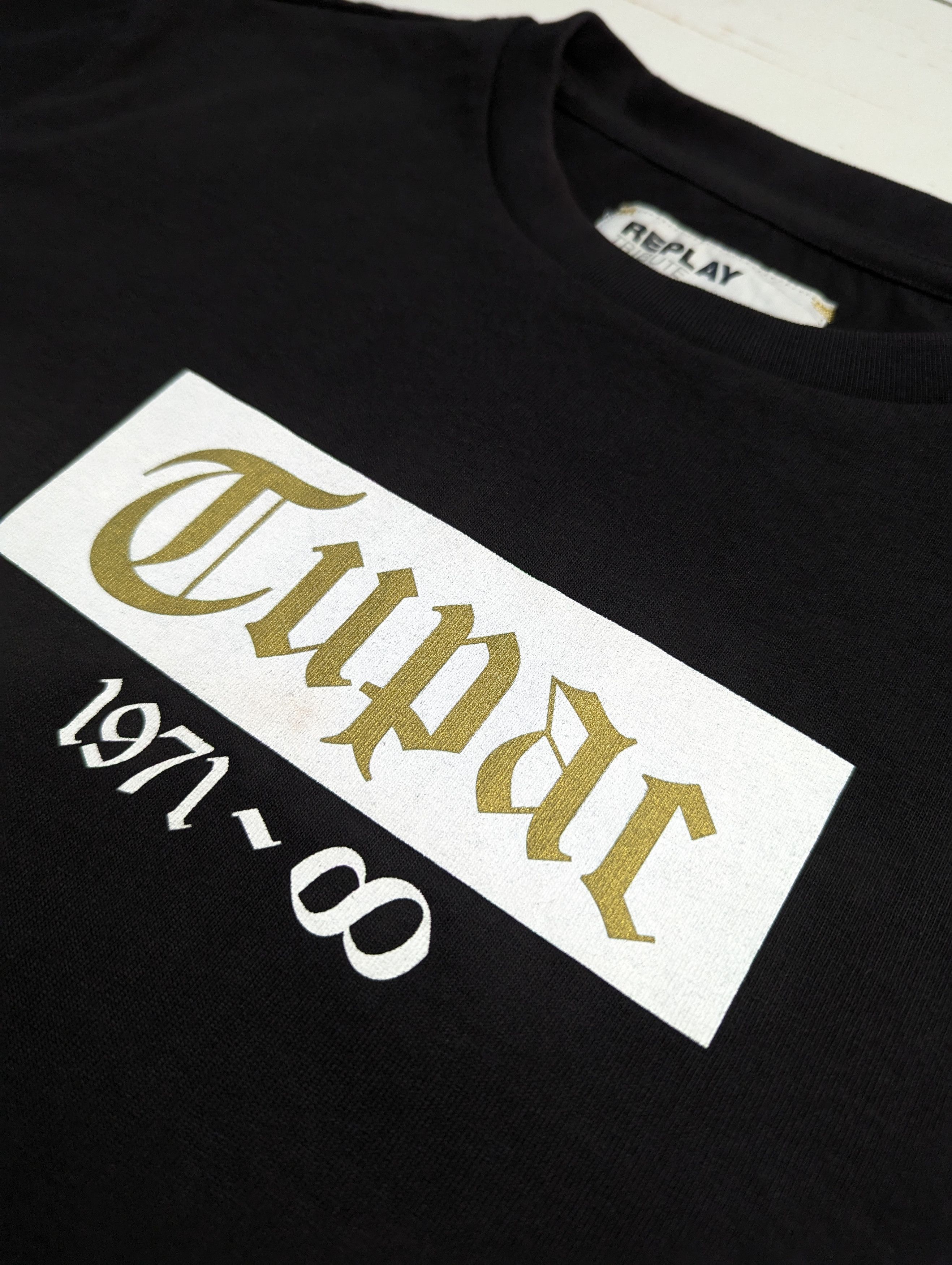 Replay 2pac Replay Tribute Tupac t-shirt Limited Edition Size US L / EU 52-54 / 3 - 7 Thumbnail