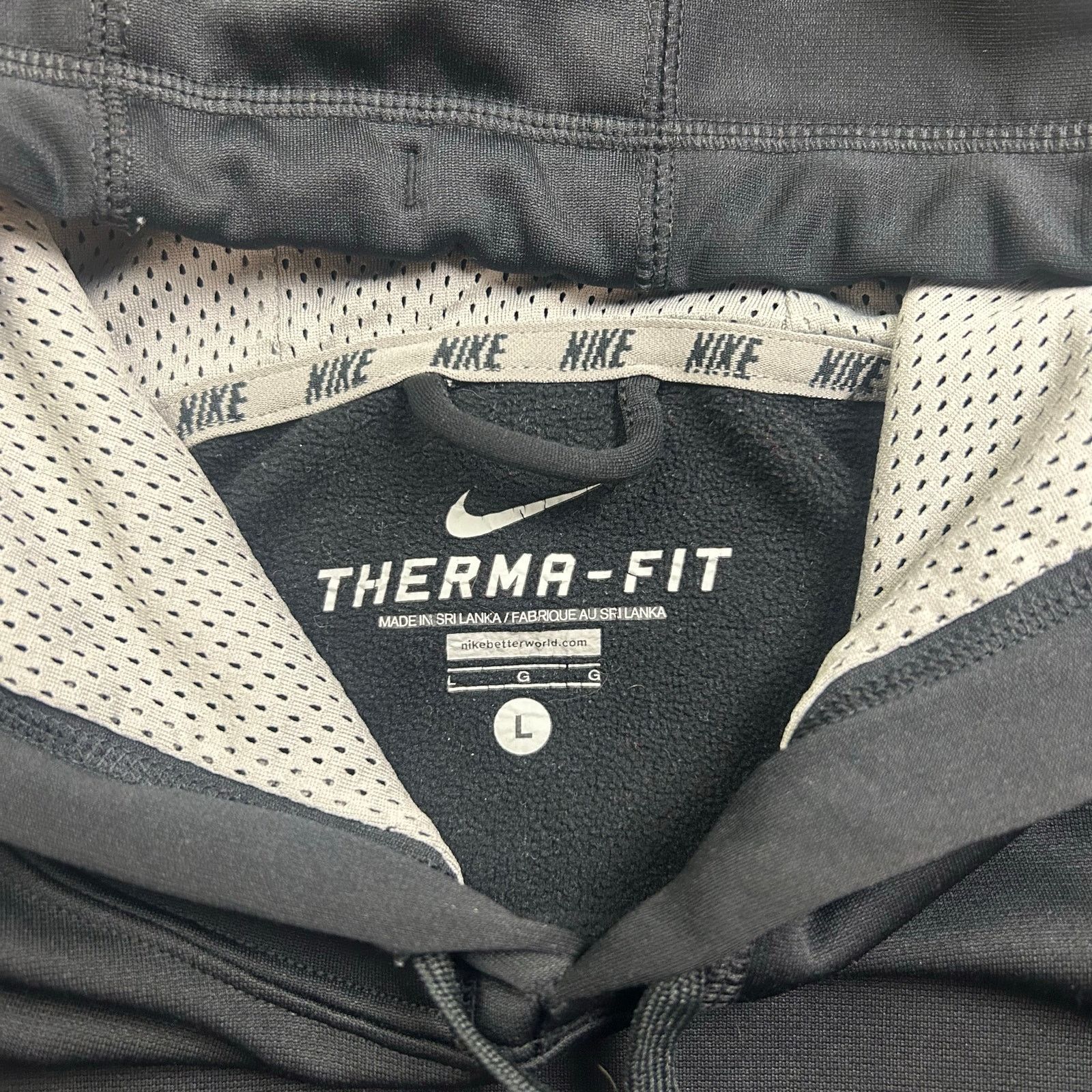 Nike Nike Therma Fit Black Hoodie Size US L / EU 52-54 / 3 - 4 Thumbnail