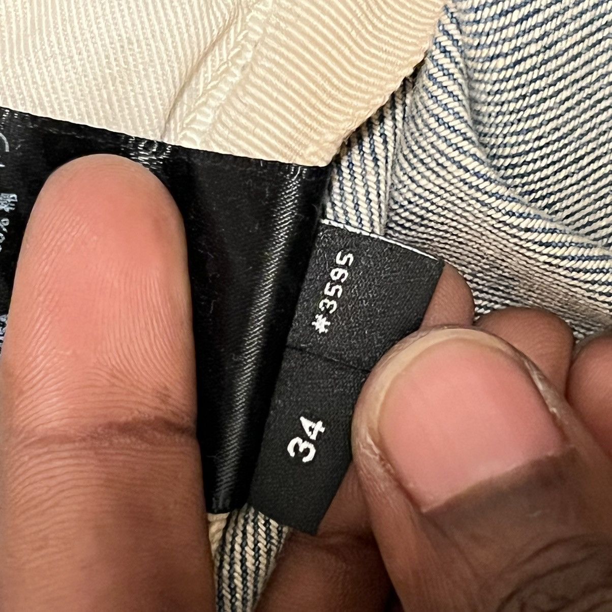 Amiri Amiri Flannel Core Logo Jeans Clay Indigo Size US 34 / EU 50 - 11 Thumbnail