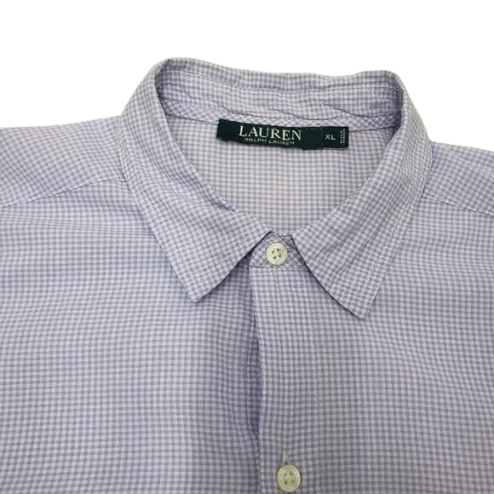 Lauren Ralph Lauren Lauren Ralph Lauren Shirt Embroidered RLL Check S/S XL Size US XL / EU 56 / 4 - 5 Thumbnail