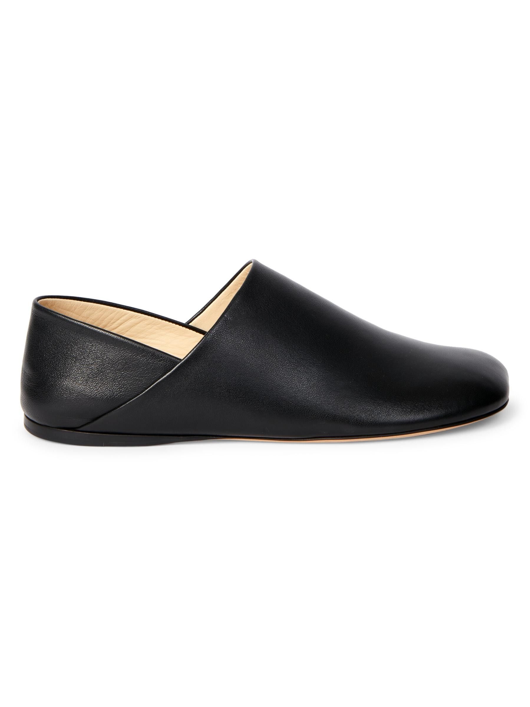 Loewe os11x0725 Toy Leather Slippers in Black Size US 9 / EU 42 - 1 Thumbnail