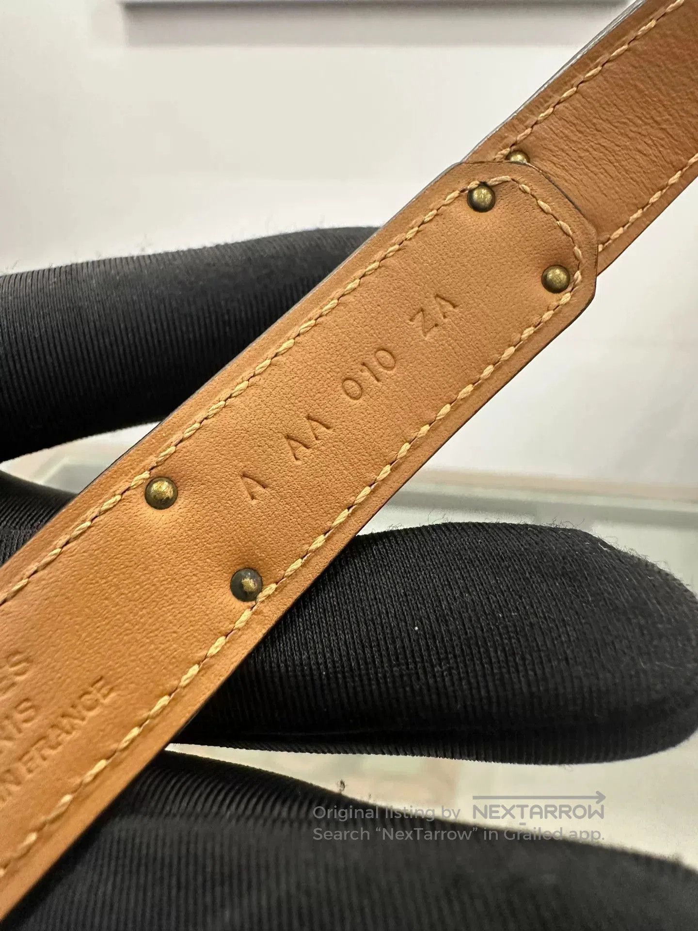 Hermes Hermes Kelly 1.8cm Epsom Leather Belt. Size ONE SIZE - 8 Thumbnail