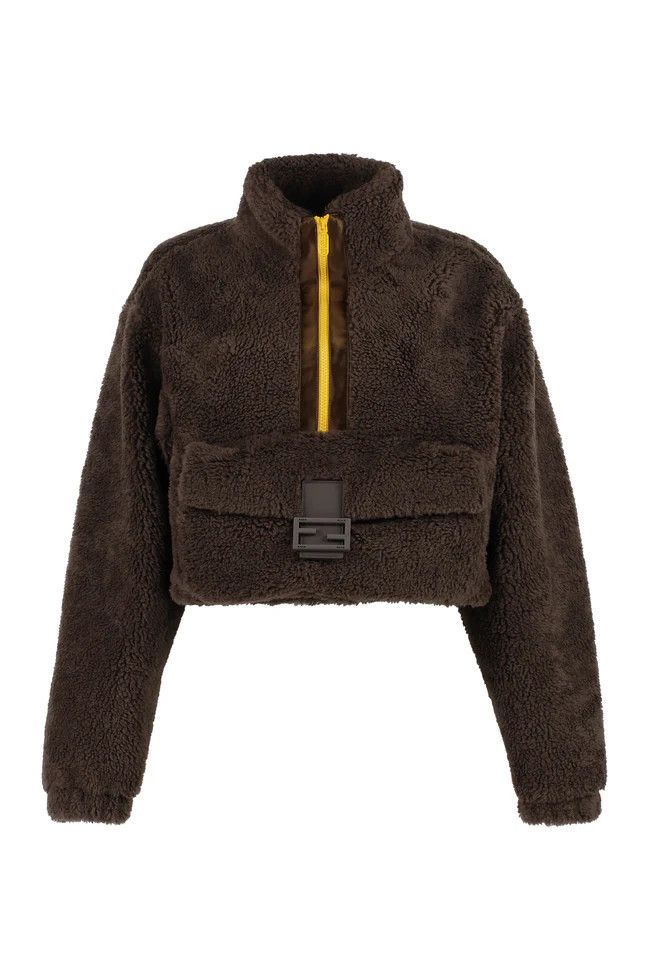 o1loc1c0824 Blouson in Brown