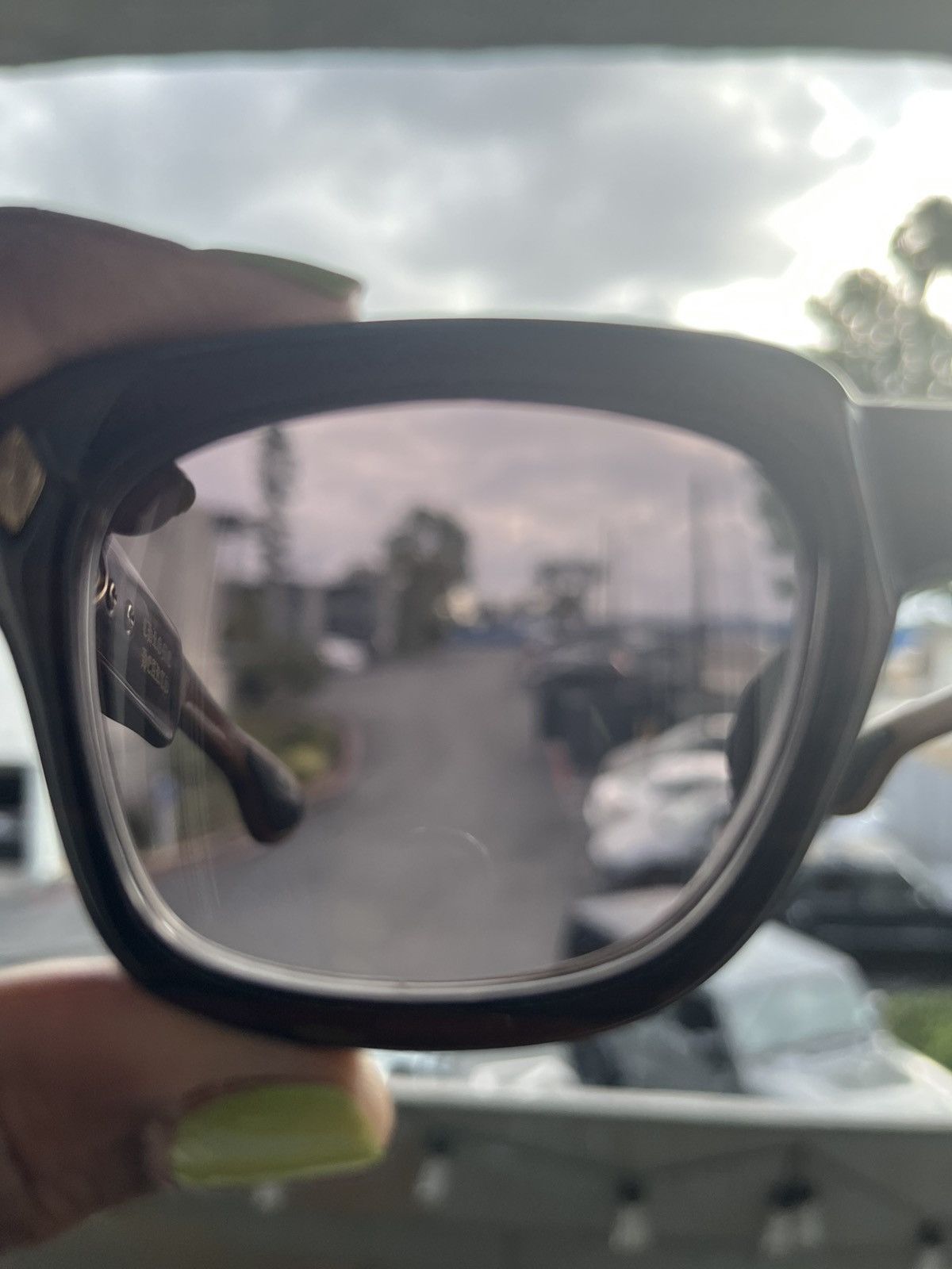 Chrome Hearts Chrome Hearts Lilith Wood Sunglasses WEWE-PV Brown Gold Size ONE SIZE - 17 Thumbnail