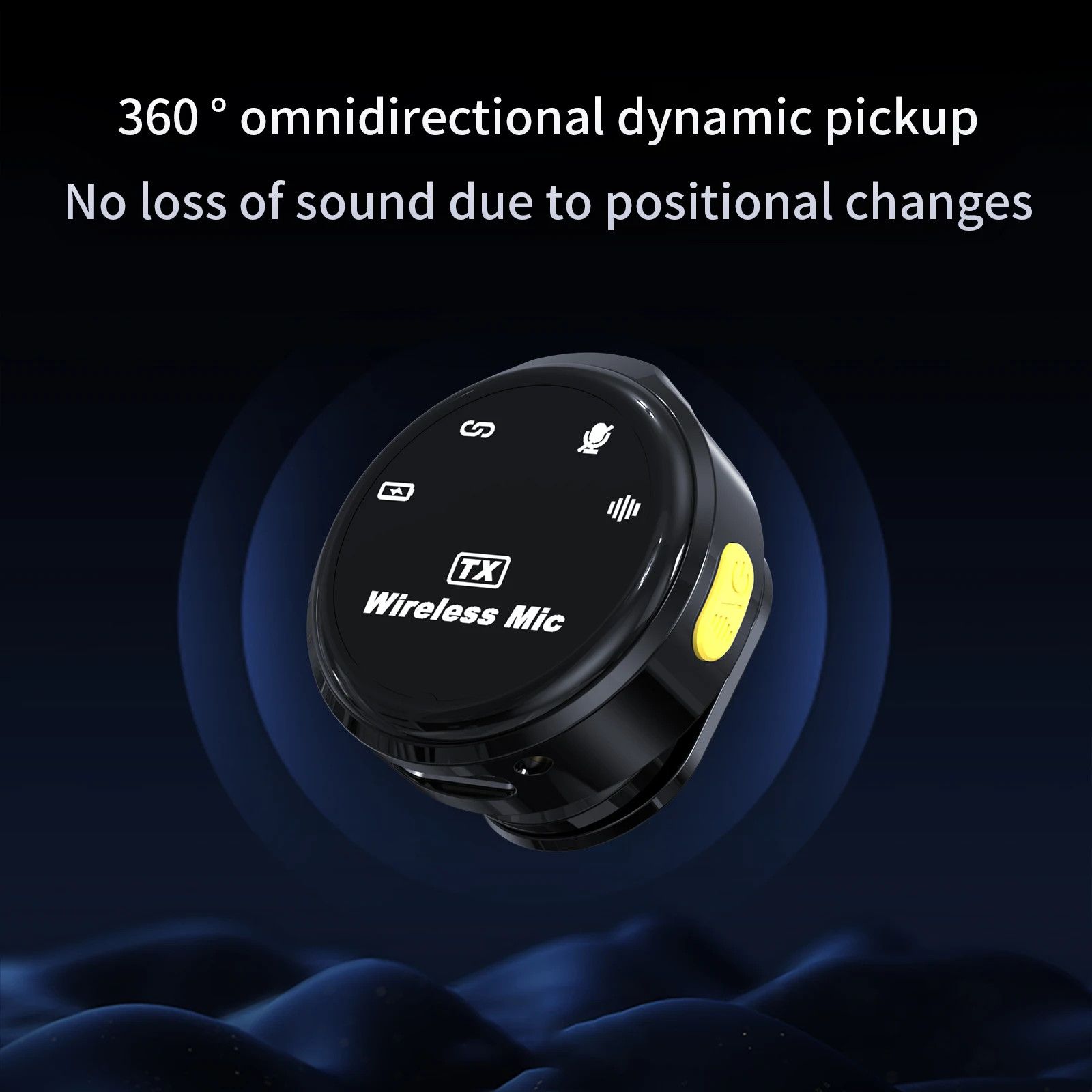 Other Wireless Lavalier Microphone Dual Omnideirectional Lavalier Size ONE SIZE - 4 Thumbnail