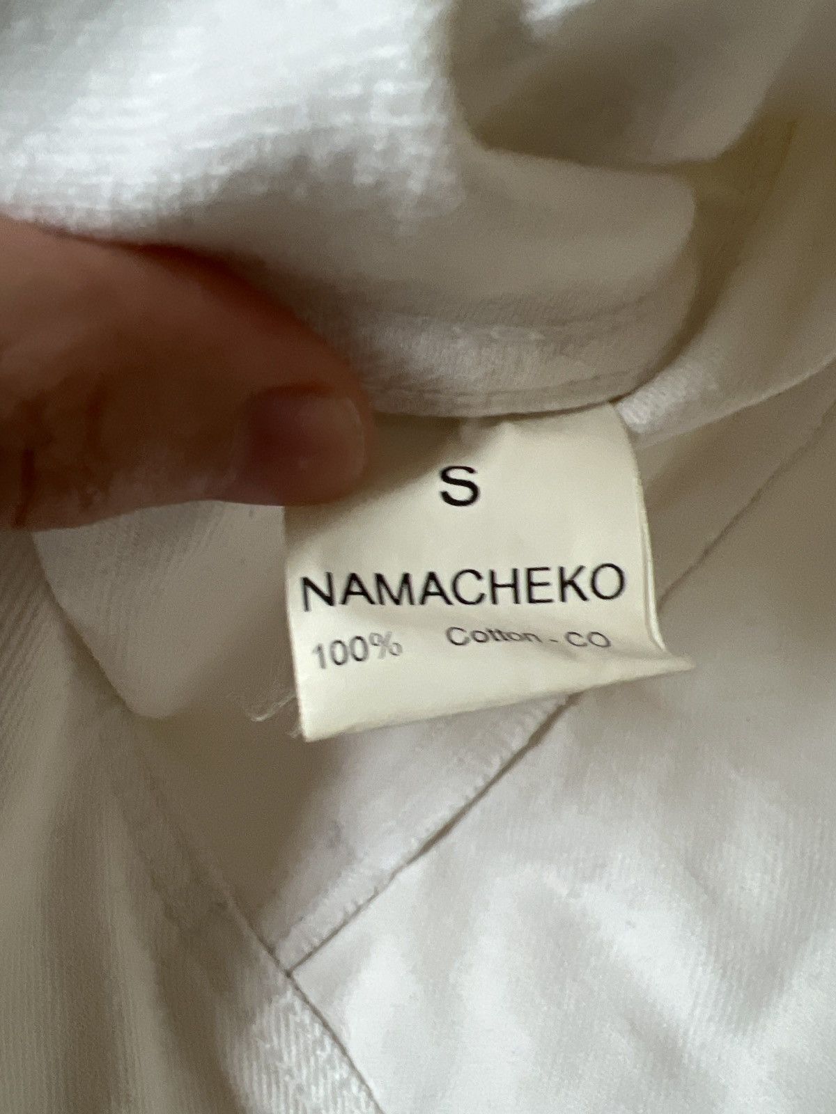 Namacheko White denim jacket Size US S / EU 44-46 / 1 - 5 Thumbnail