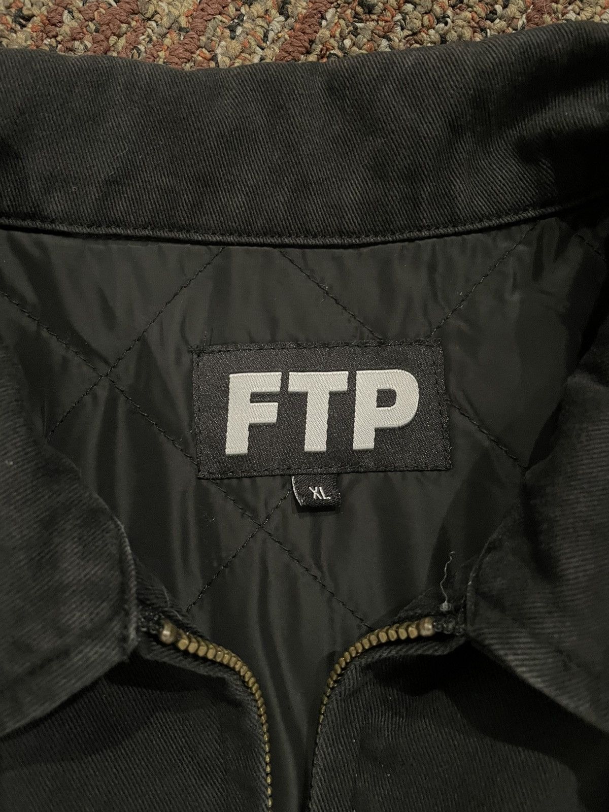Fuck The Population FTP Domination Work Jacket (X-Large) Size US XL / EU 56 / 4 - 5 Thumbnail