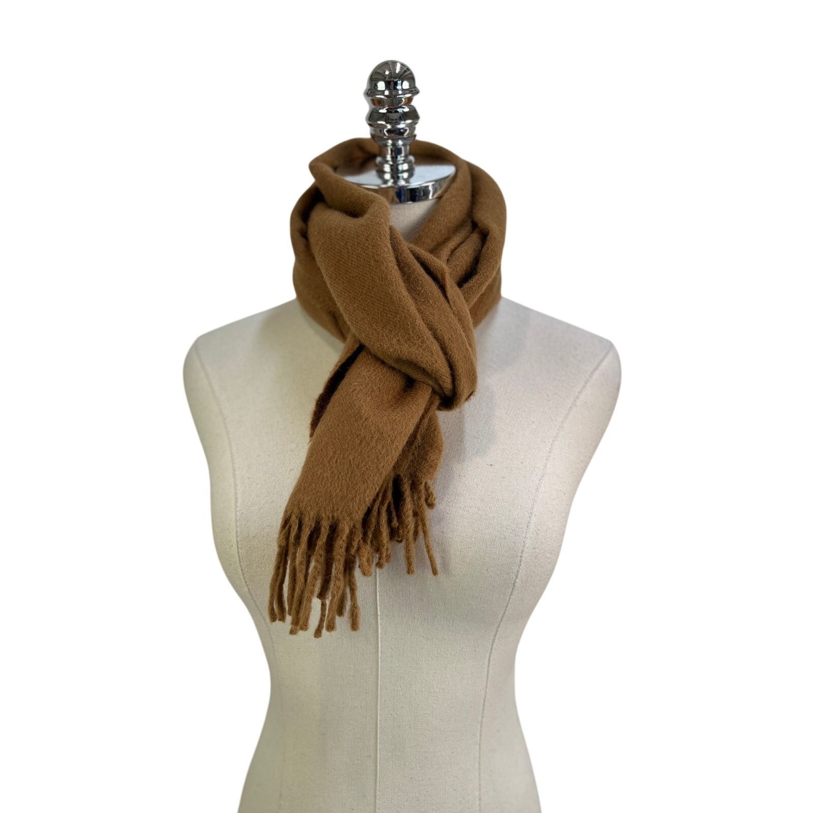 Other Alpaca 111 Baby Alpace Camel Scarf Size ONE SIZE - 2 Thumbnail