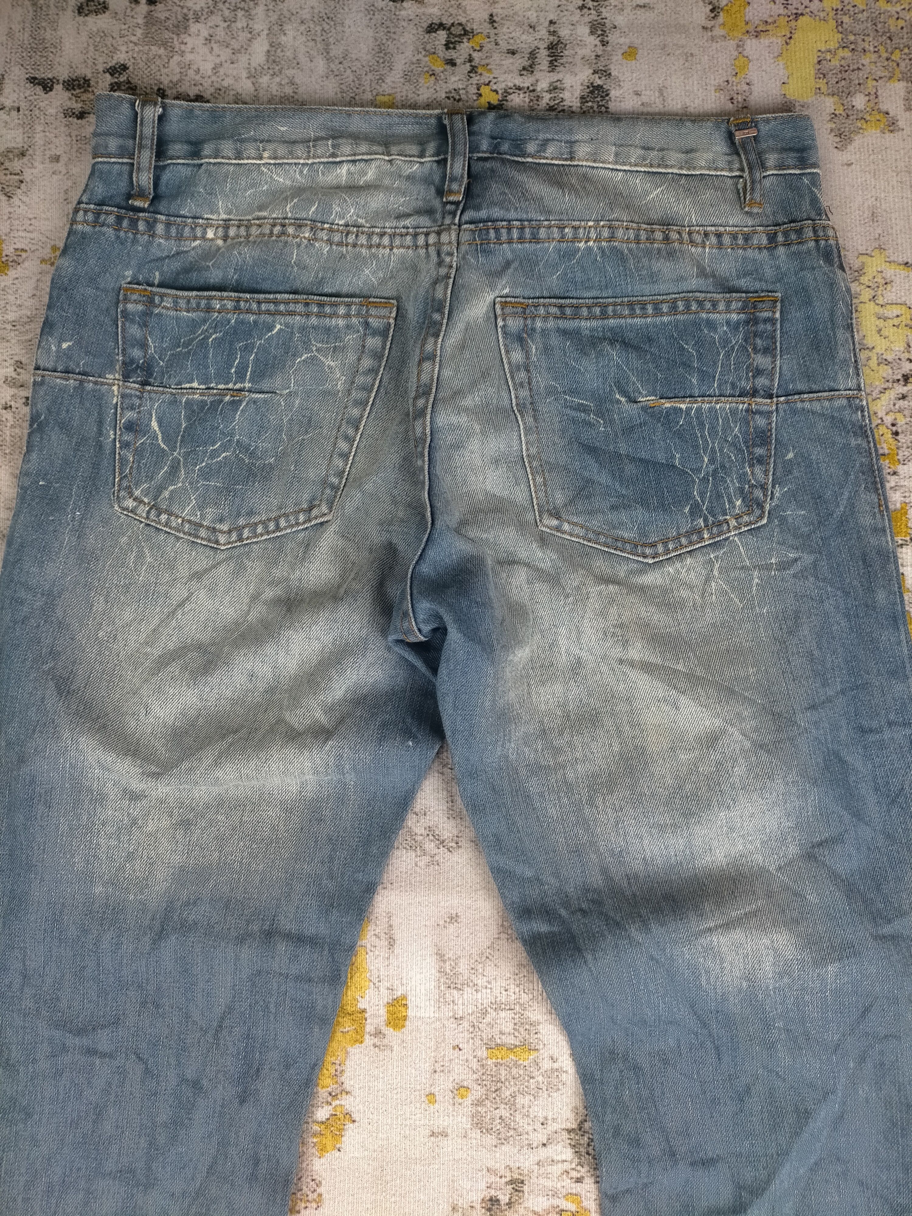 Japanese Brand 🔥 Mudwash Jeans Like Dior Size US 29 - 6 Thumbnail