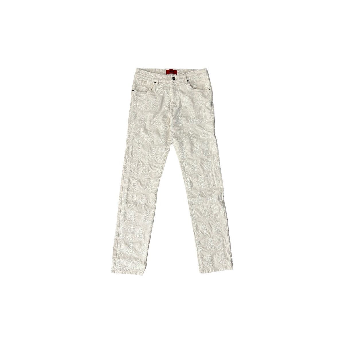 424 EMBROIDERED MENS TROUSERS