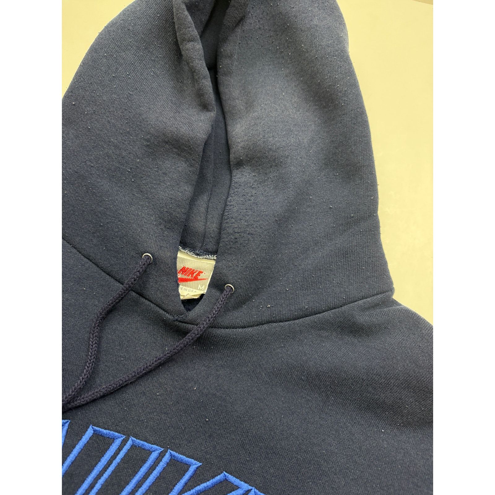 Vintage Vintage 80s/90s Nike Embroidered Hooded Sweatshirt Size M Size US M / EU 48-50 / 2 - 4 Thumbnail