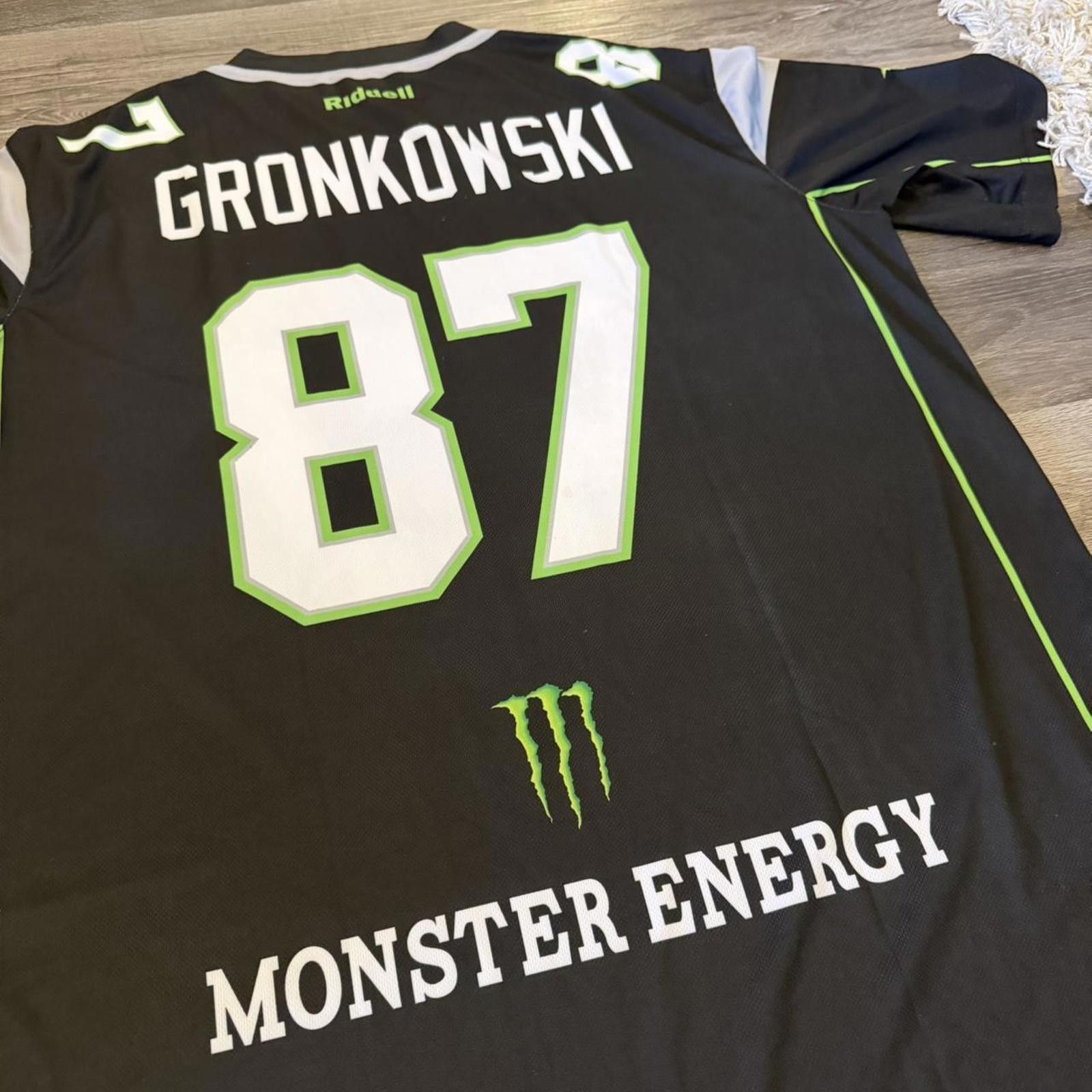 Riddell monster energy drink Rob Gronkowski football jersey Size US XXL / EU 58 / 5 - 4 Thumbnail
