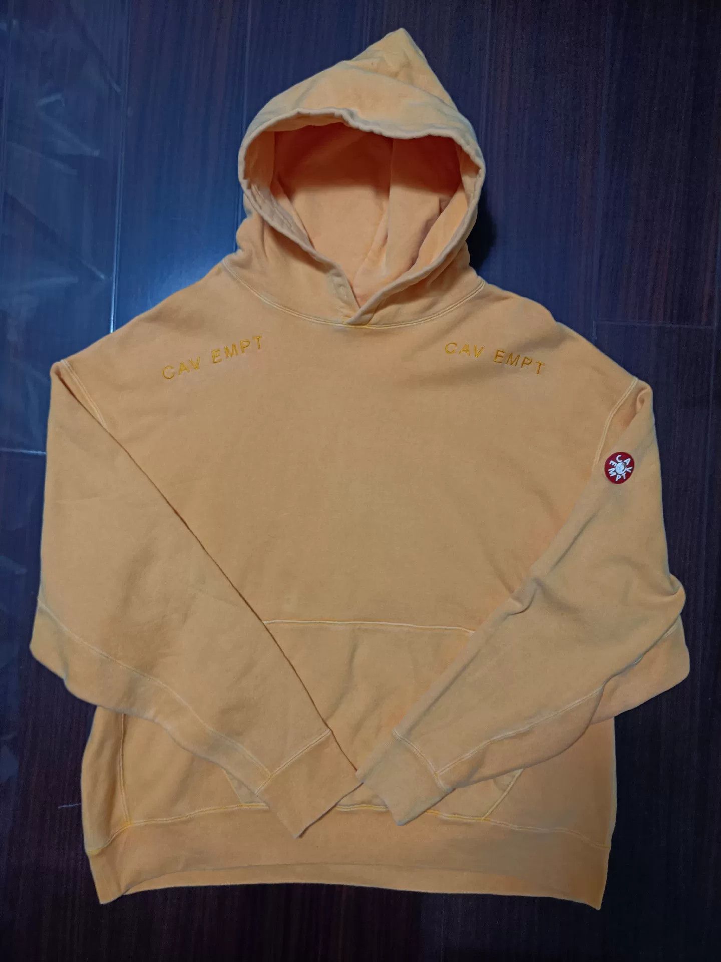 Cav Empt CAVEMPT 19aw Washed Hoodie Size US XL / EU 56 / 4 - 1 Thumbnail