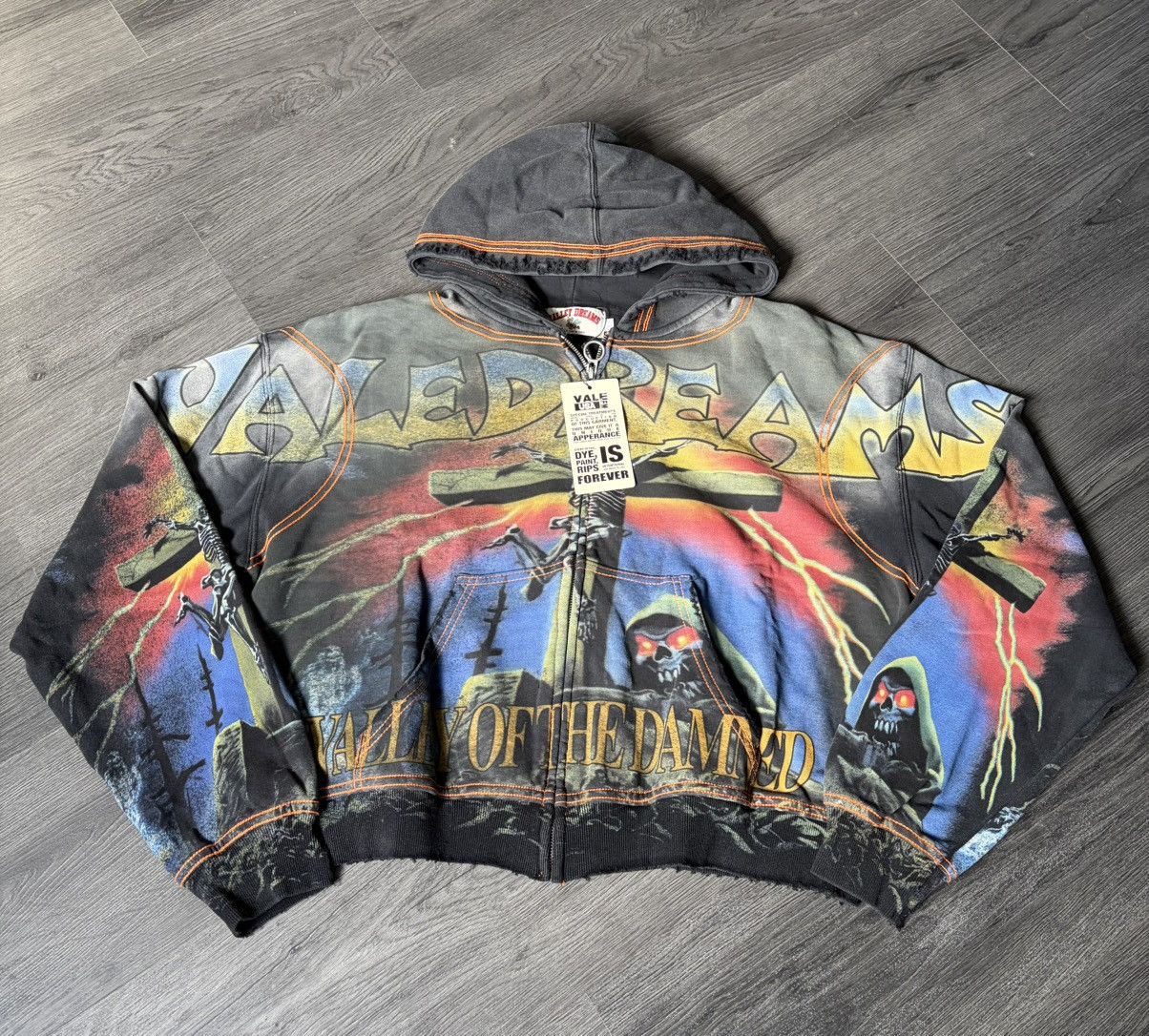 Vale Vale forever valley of the damned zip up Size US L / EU 52-54 / 3 - 1 Thumbnail