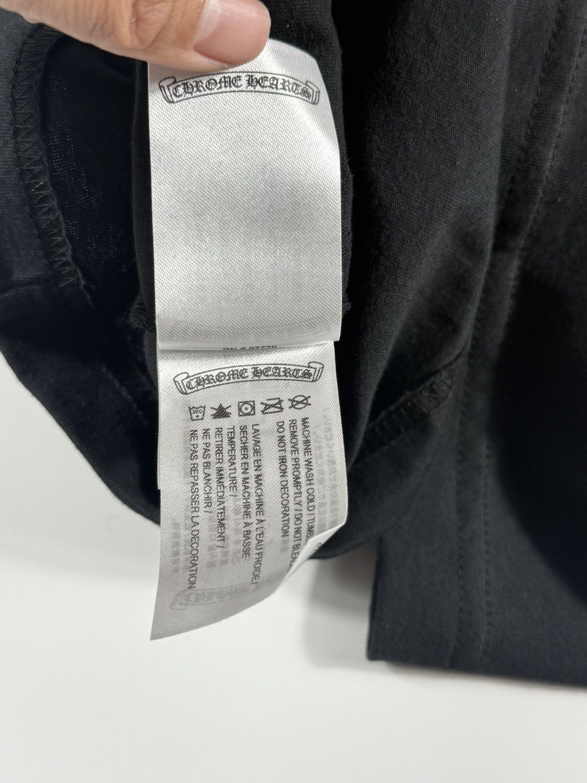 Chrome Hearts 🔥Chrome Hearts Black Gold Script Tee🔥 Size US L / EU 52-54 / 3 - 5 Thumbnail