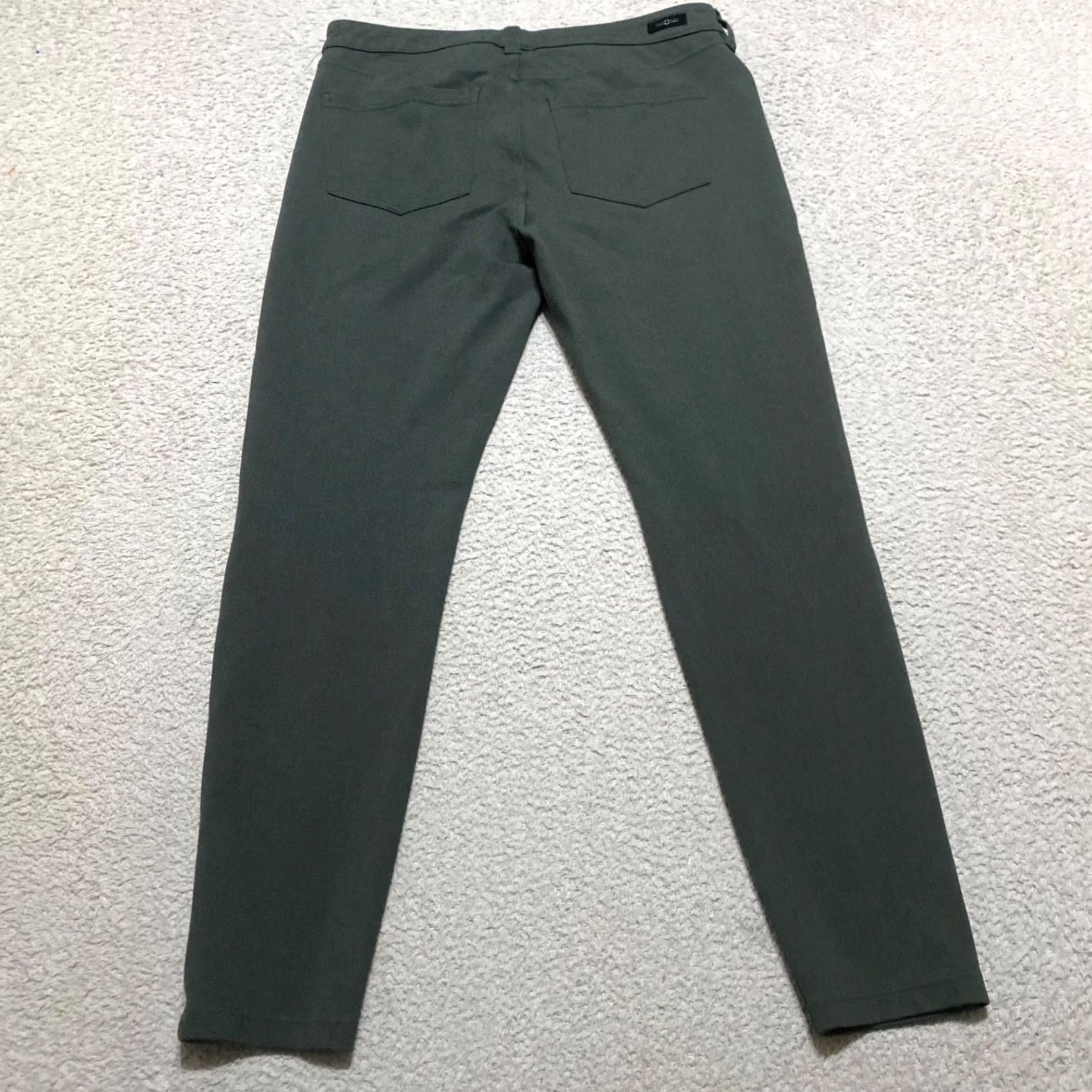 Vintage Liverpool Jeans Liverpool Womens Dress Pants Gray Mid Rise Skinny Ankle 10 Regular XS? Size 32" / US 10 / IT 46 - 2 Thumbnail