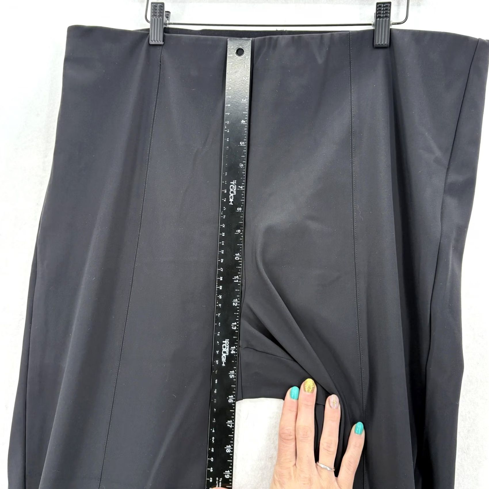 Vintage Honeylove Perfectionist Pant Womens 3X Black High Waist Slimming Stretch Dress Pants Casual Workwear Mens Womens Size 40" / US 18 - 7 Thumbnail