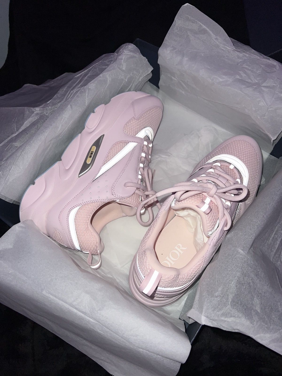 Dior Christian Dior b22 “pink” Size US 12 / EU 45 - 6 Thumbnail
