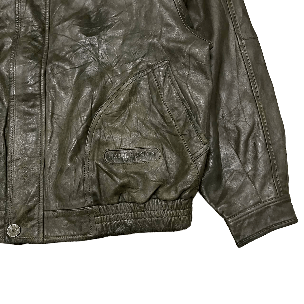 Pierre Balmain Vintage Pierre Balmain Paris Leather Jacket Lambskin Size US M / EU 48-50 / 2 - 4 Thumbnail