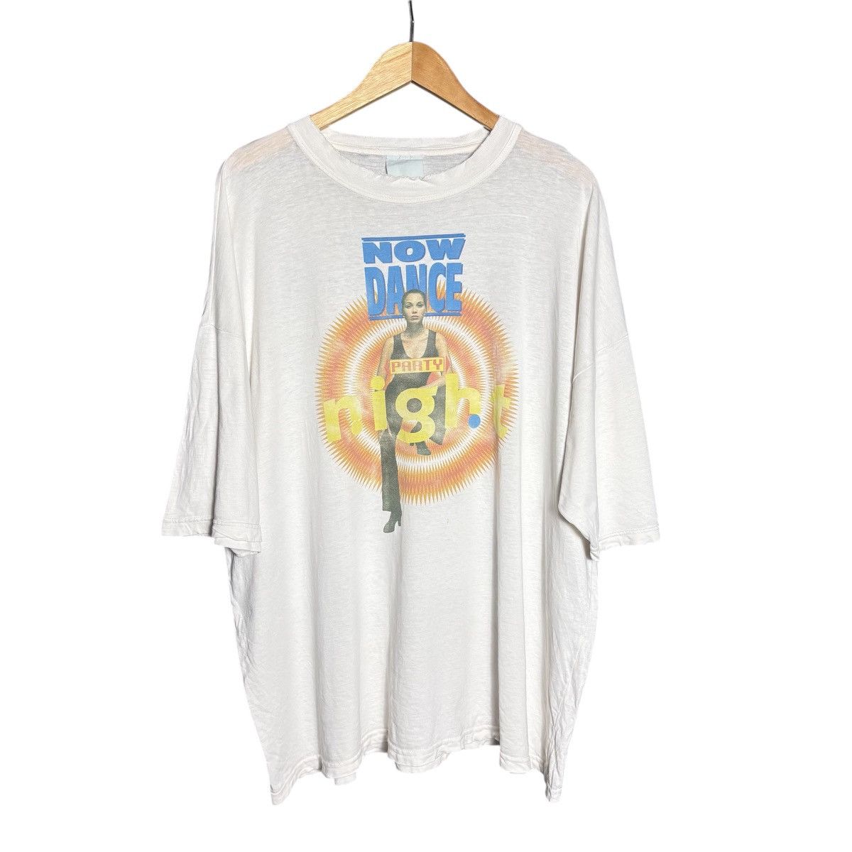 Band Tees × Vintage Vintage 90s Now Dance Party Night EDM Mix Tap T-Shirt Size US XXL / EU 58 / 5 - 1 Thumbnail
