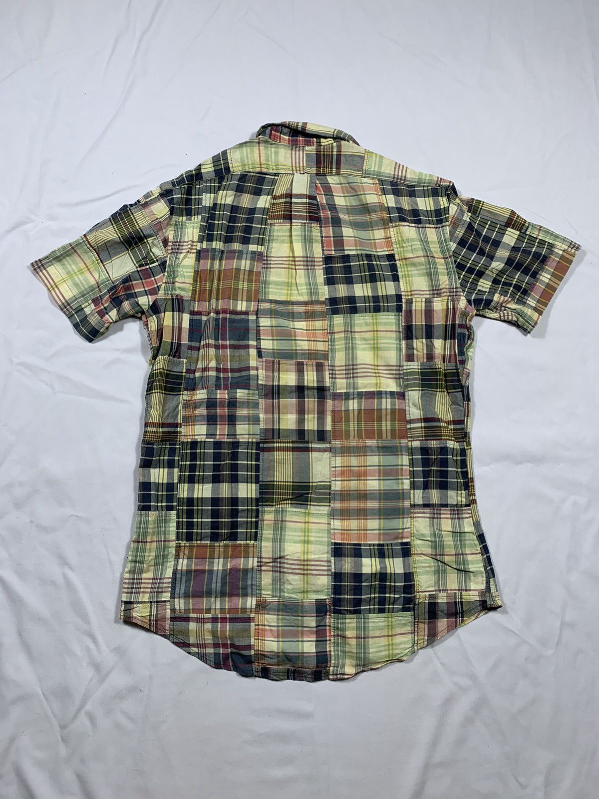RRL Ralph Lauren Polo Ralph Lauren Patchwork Shirt Size US S / EU 44-46 / 1 - 2 Thumbnail