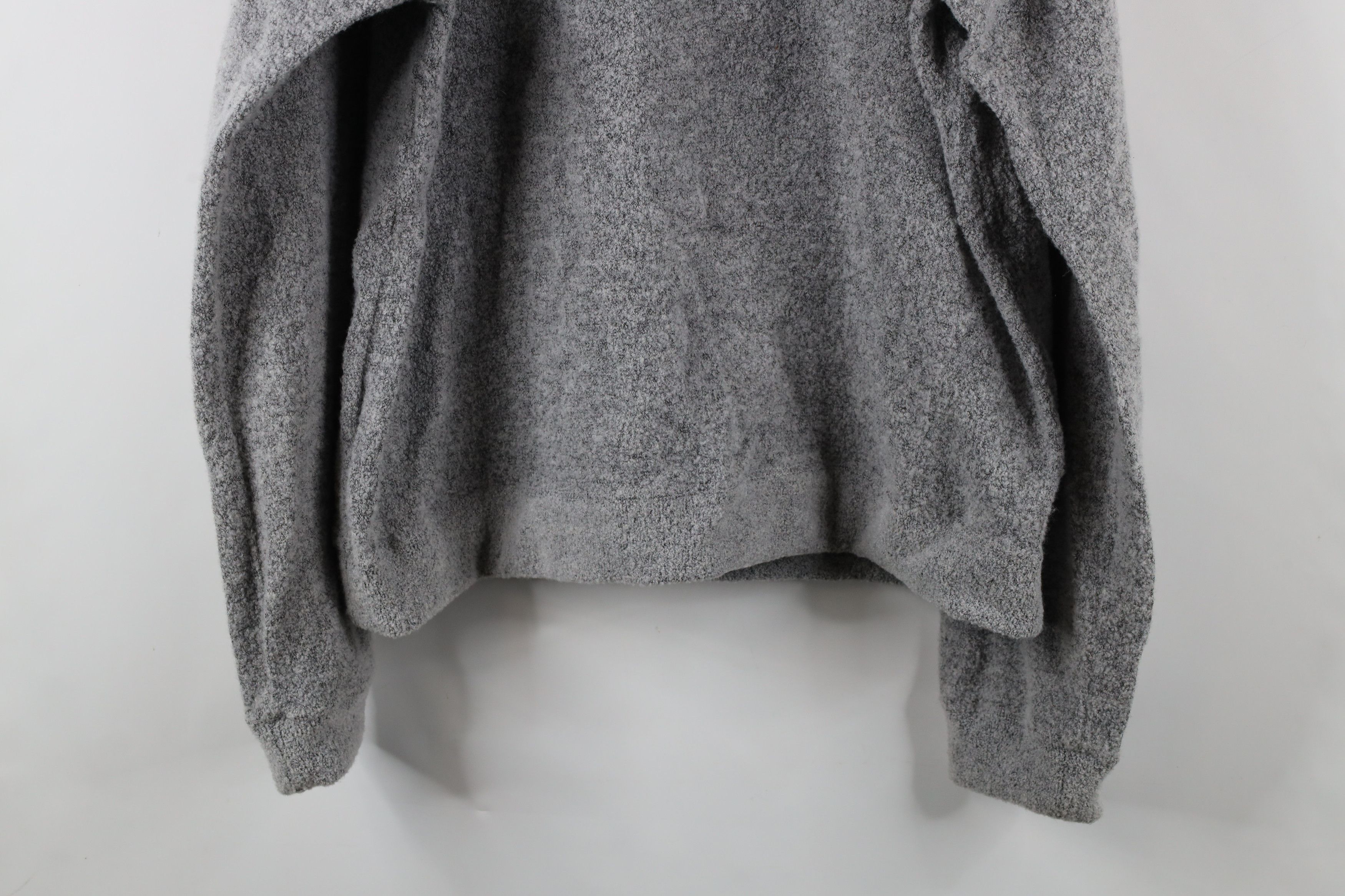 John Elliott John Elliott Wool Blend Textured Knit Hoodie Sweatshirt Size US XL / EU 56 / 4 - 10 Thumbnail