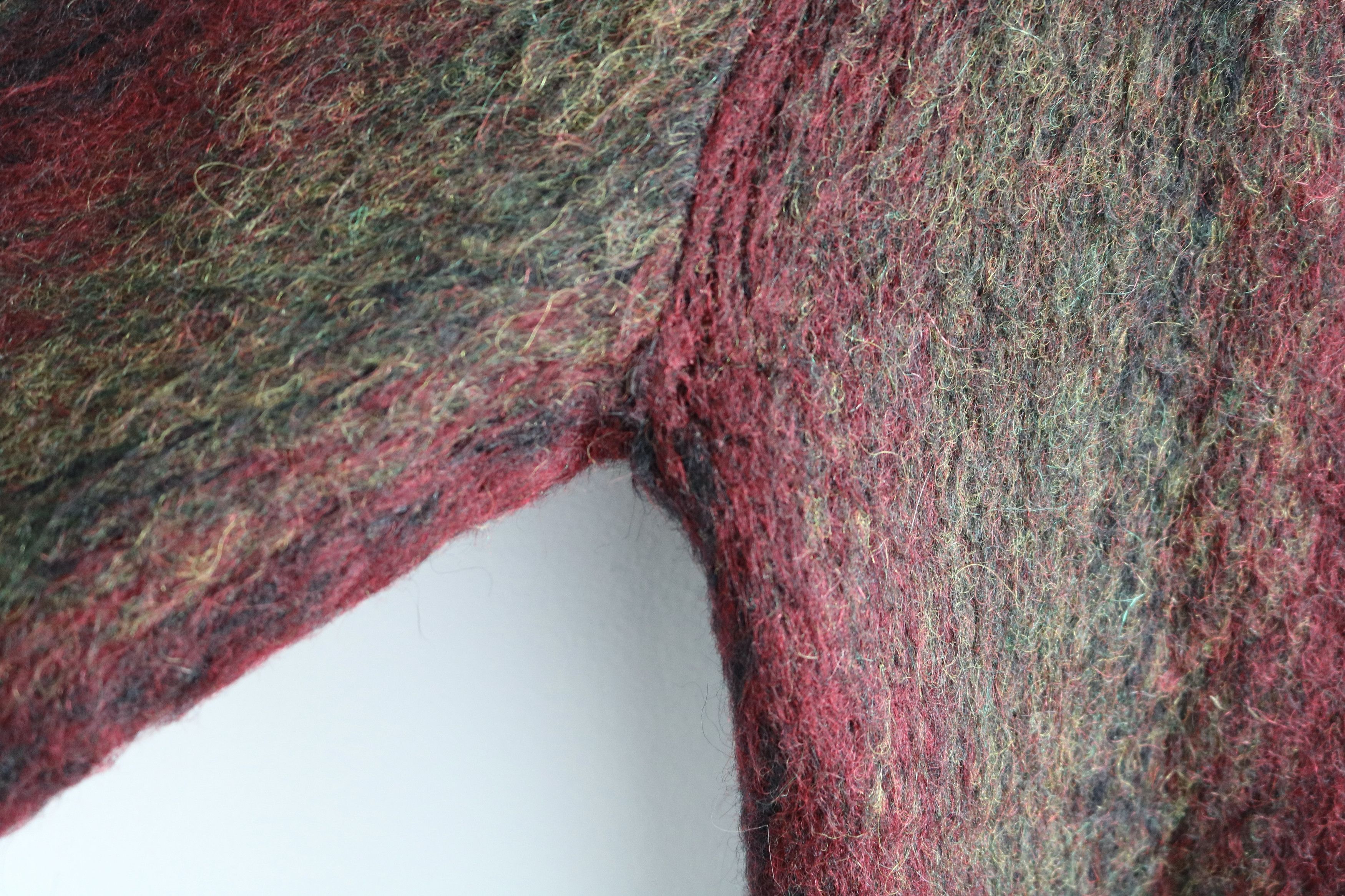 Vintage Rare Vintage Mohair Stripe Cardigan 60s Size US M / EU 48-50 / 2 - 5 Thumbnail