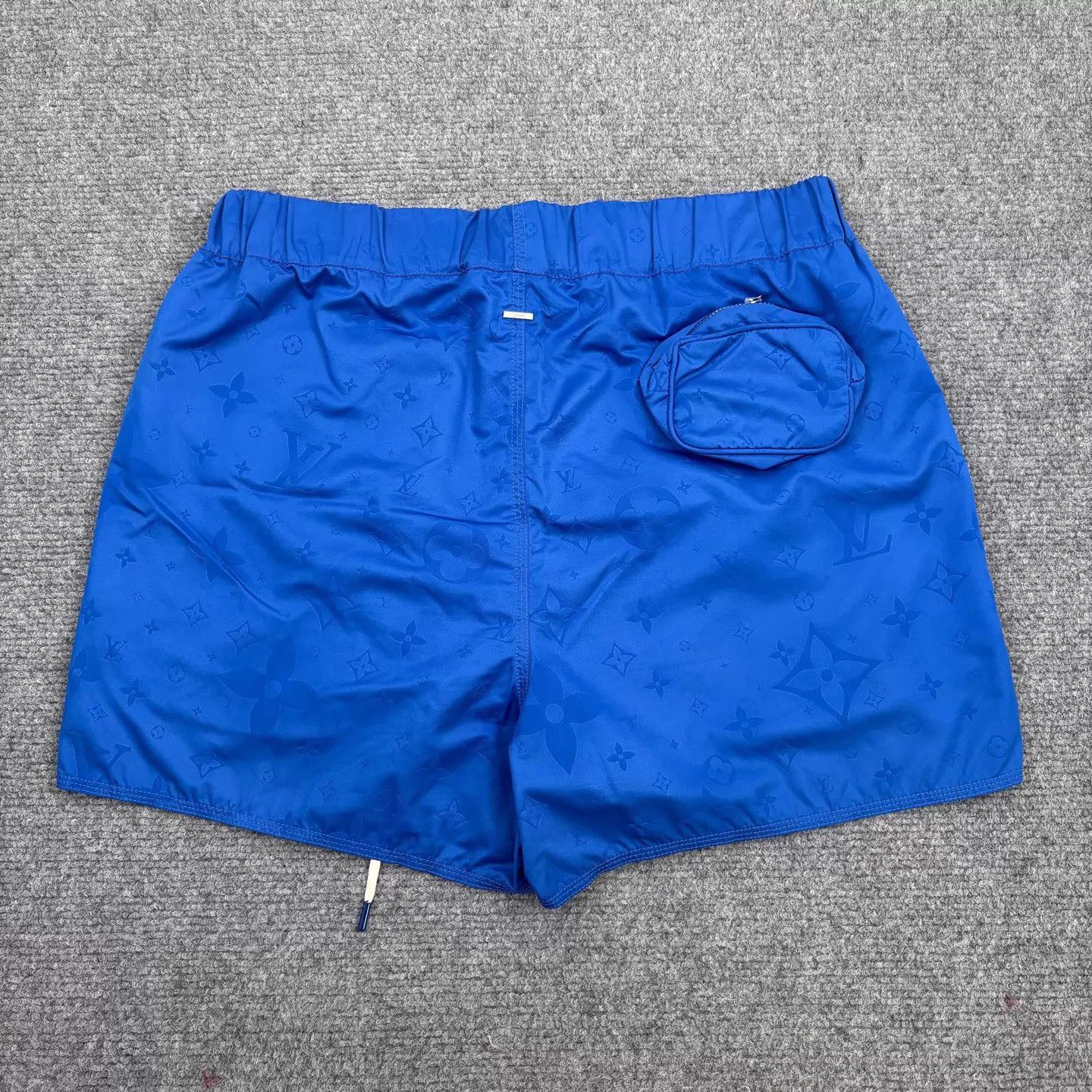 Louis Vuitton Louis Vuitton Blue All-Over Print Swim Trunks L Size US 34 / EU 50 - 2 Thumbnail