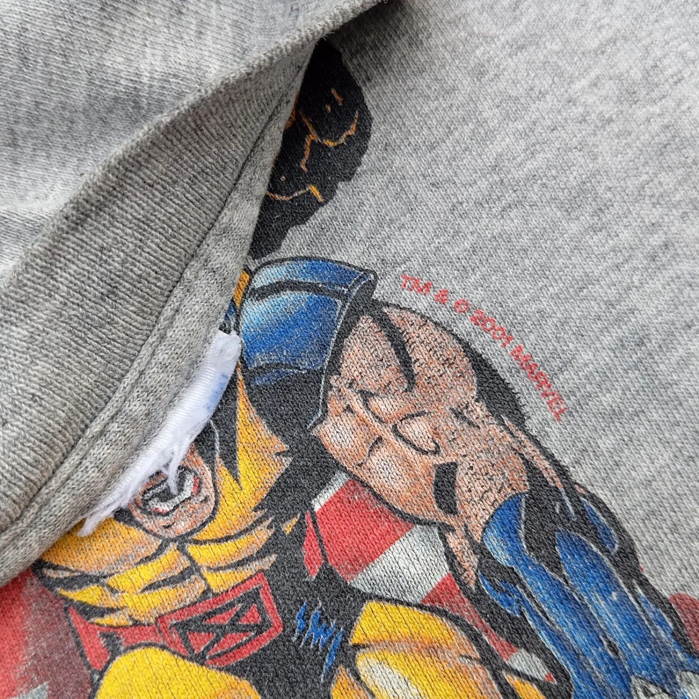 Marvel Comics × Vintage VTG Y2K 2001 Marvel Avengers Tshirt 💥 Size US L / EU 52-54 / 3 - 3 Thumbnail
