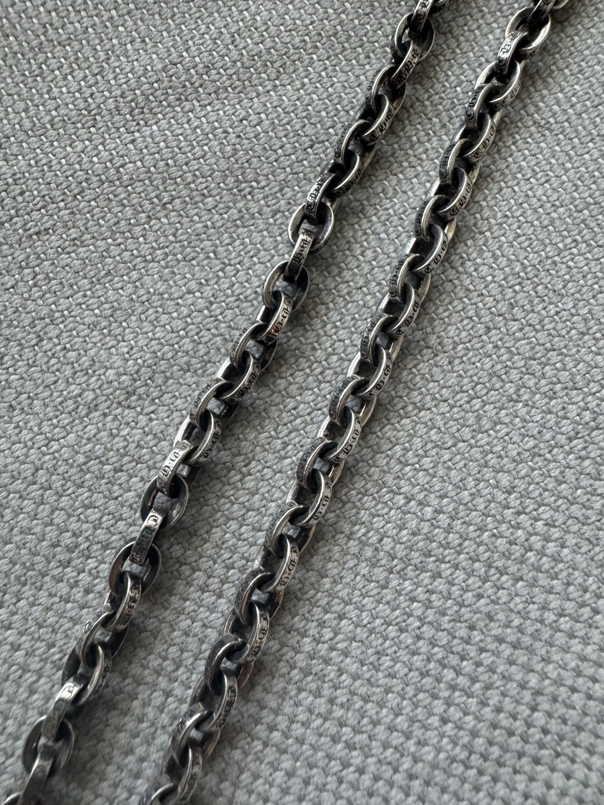 Chrome Hearts Chrome Hearts Sterling Silver Paper Chain Necklace Size ONE SIZE - 4 Thumbnail