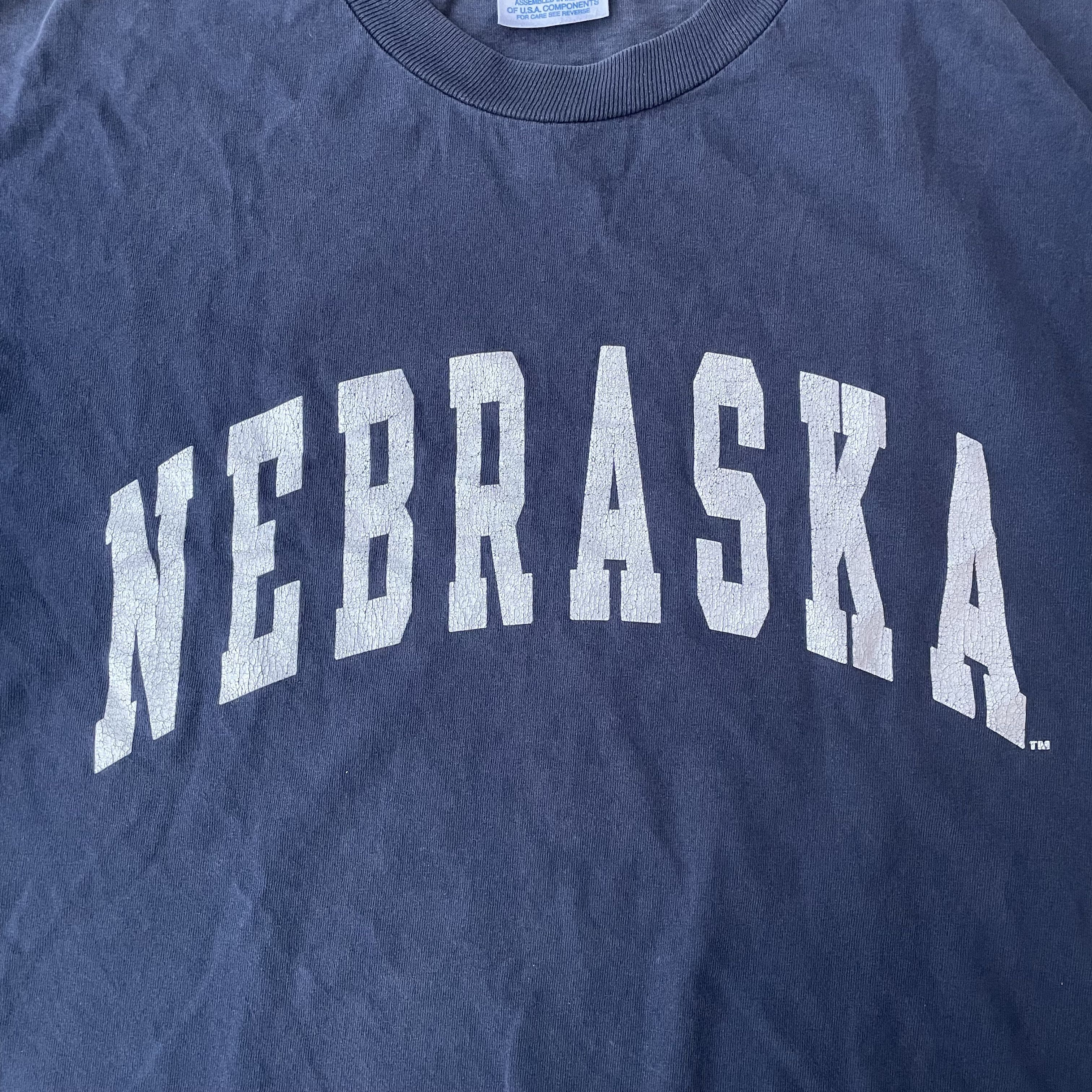 Champion Raf Simons Style Vintage Champion "Nebraska" T-Shirt Size US M / EU 48-50 / 2 - 2 Thumbnail