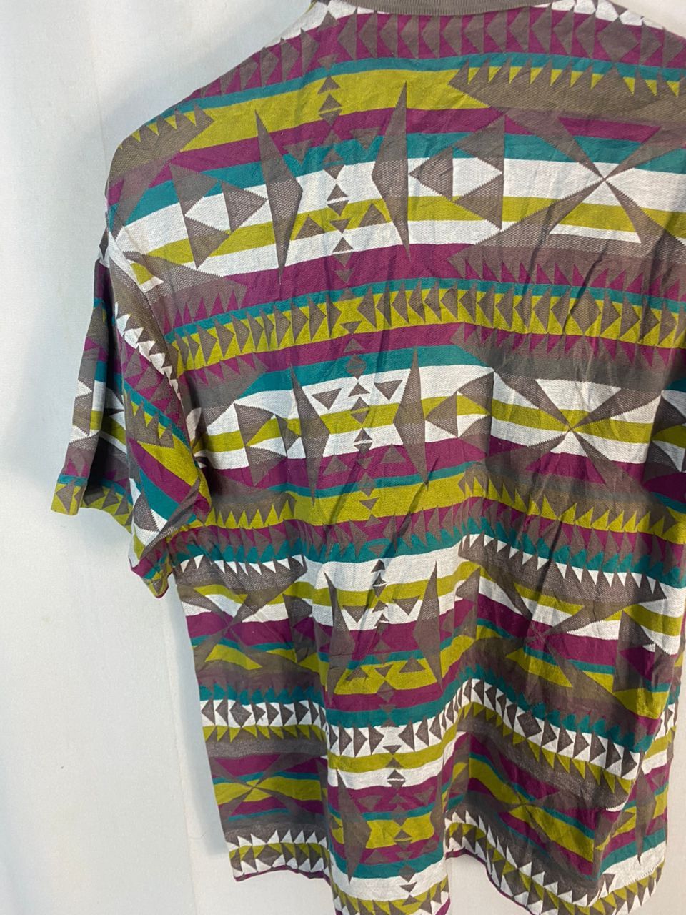 Japanese Brand × Lindbergh × Vintage Vintage Lindbergh fullprint native polo shirt Size US L / EU 52-54 / 3 - 8 Thumbnail