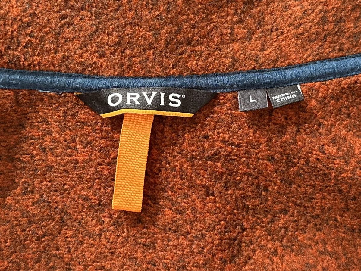 Orvis ORVIS Men's Fleece Logo Jacket Waistcoat Zipper Size L Size US L / EU 52-54 / 3 - 6 Thumbnail