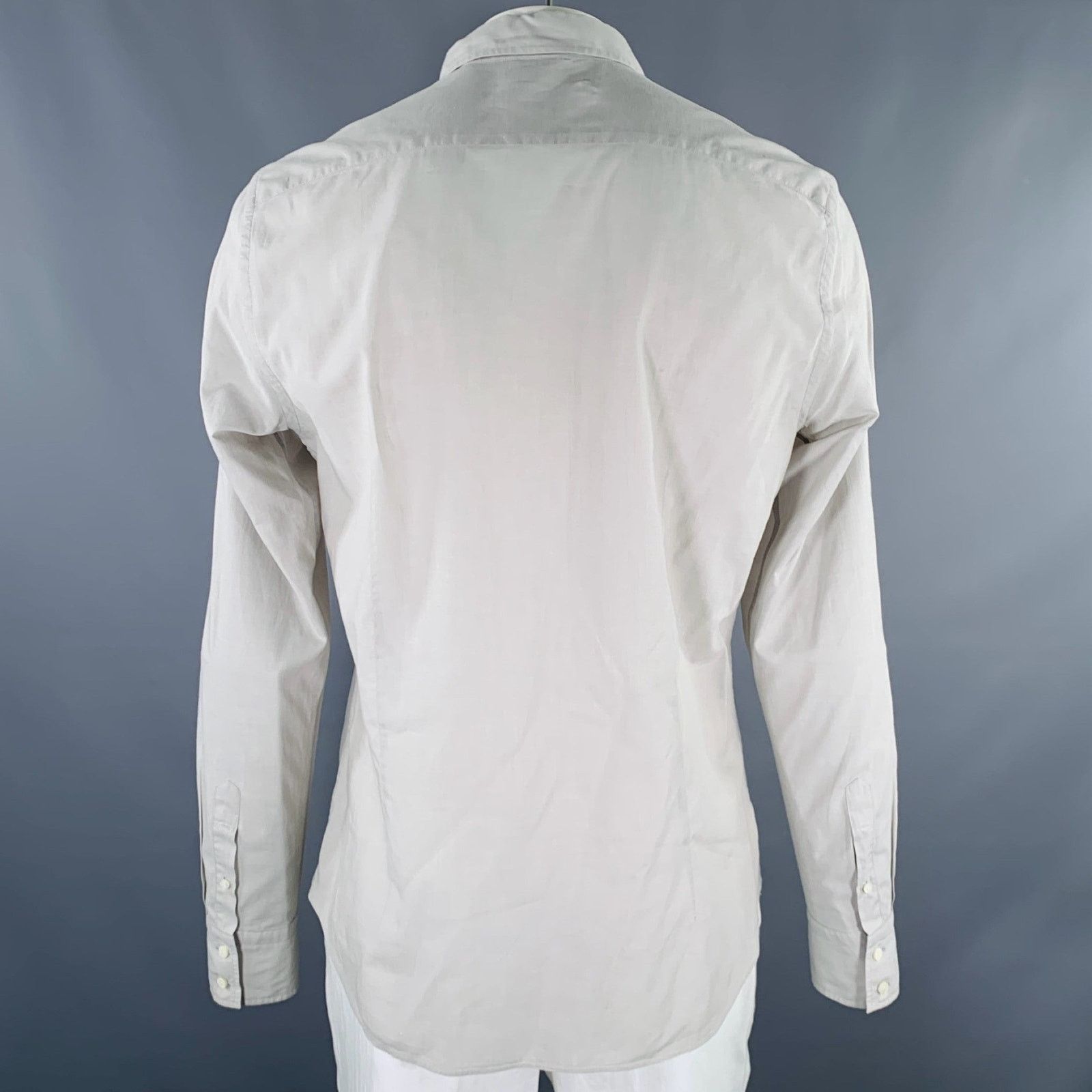 Other ARI Size L Grey Cotton Patch Pockets Long Sleeve Shirt Size US L / EU 52-54 / 3 - 4 Thumbnail