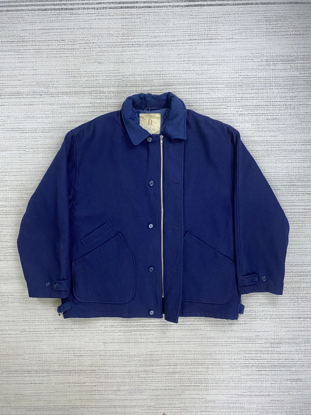 Designer × Japanese Brand × Vintage Vintage 80s Duly Do Japanese Brand Wool Jacket Size US L / EU 52-54 / 3 - 7 Thumbnail