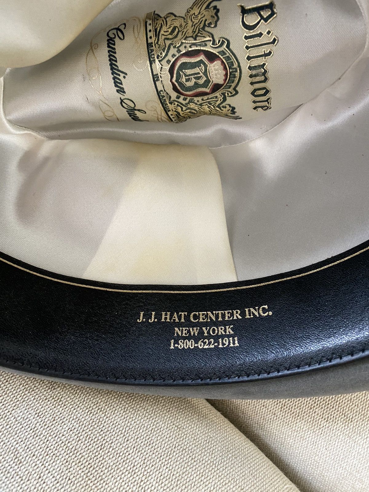 Other Biltmore New York Fedora Hat Size ONE SIZE - 6 Thumbnail
