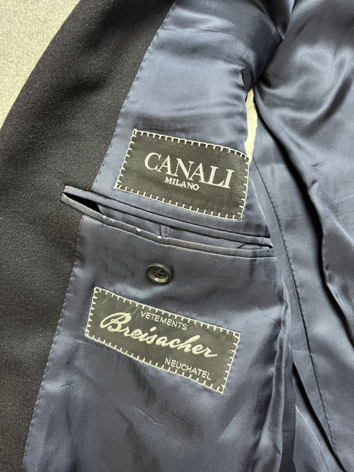 Canali × Vintage Vintage Canali cashmere blazer Size 50R - 6 Thumbnail