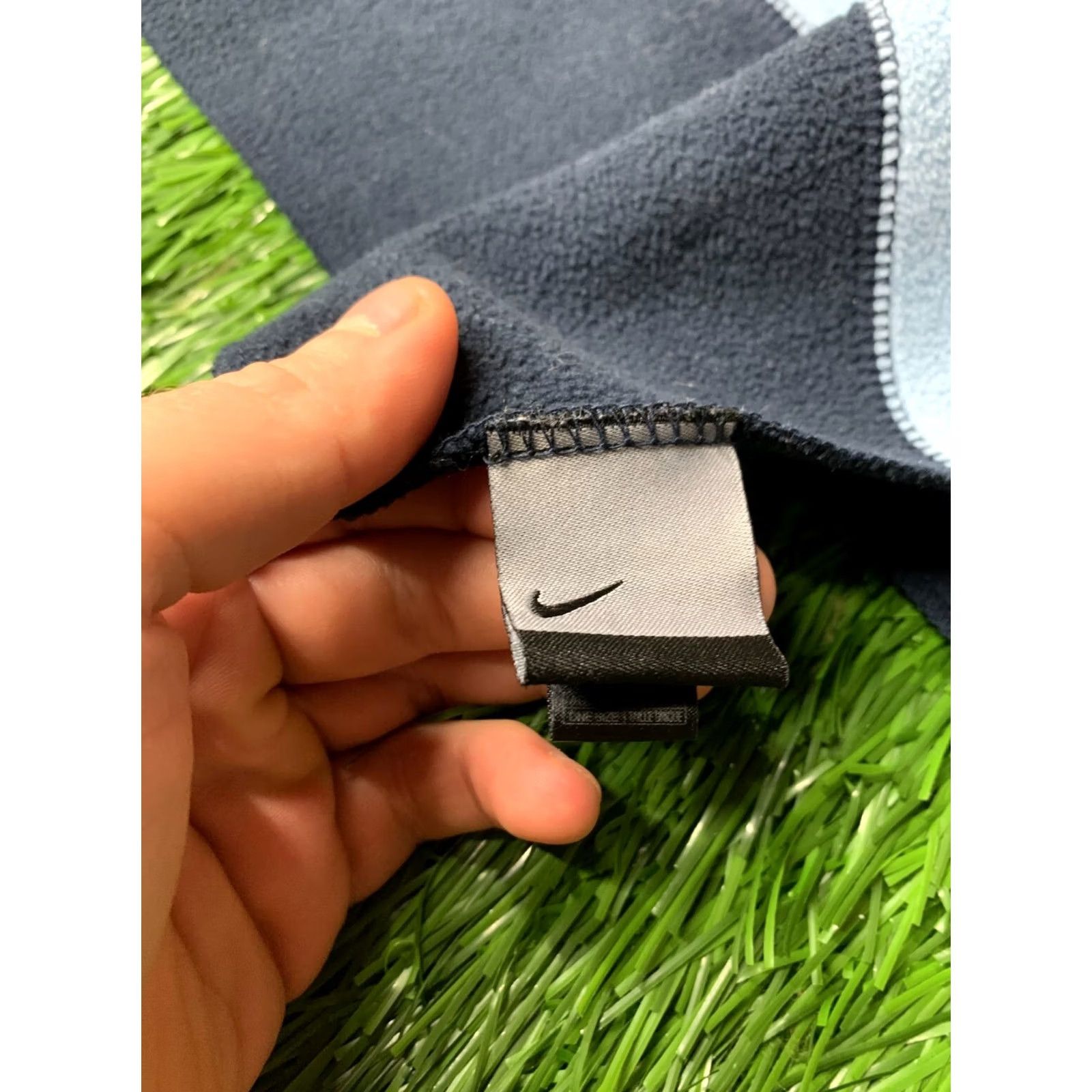 Nike NIKE Scarf Men One Size Blue Casual Vintage? NO (keep clarity) Size ONE SIZE - 5 Thumbnail