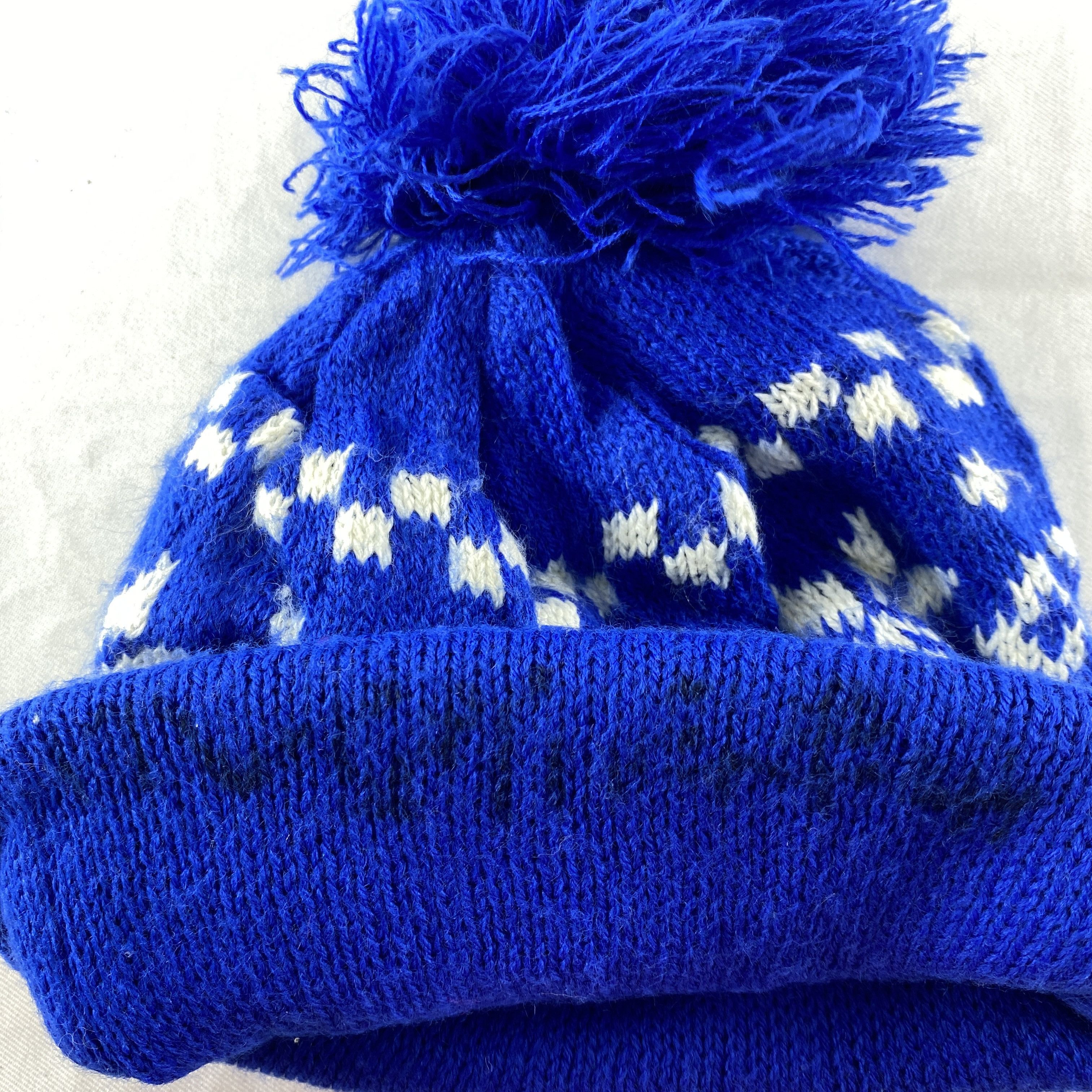 Japanese Brand Geometric Art Snow Cap Hat Beanie -BN643 Size ONE SIZE - 7 Thumbnail