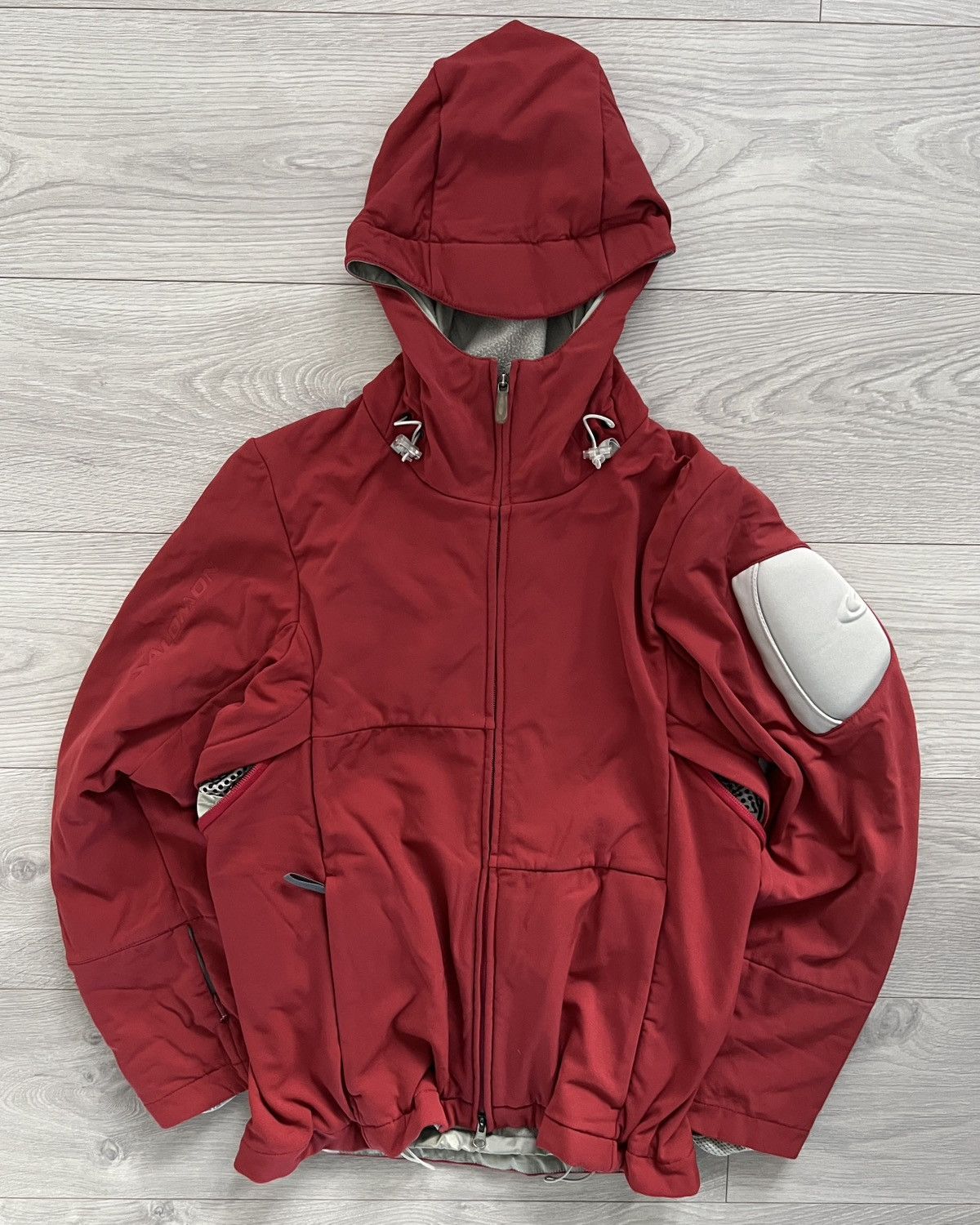 Salomon 2002 Technical Panelled Softshell Schoeller Cordura Jacket Size S / US 4 / IT 40 - 7 Thumbnail
