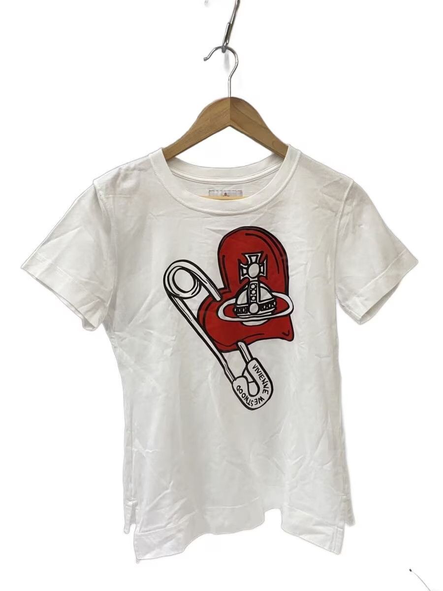 Vivienne Westwood Heart Orb Safety Pin Tee Size US XS / EU 42 / 0 - 1 Thumbnail