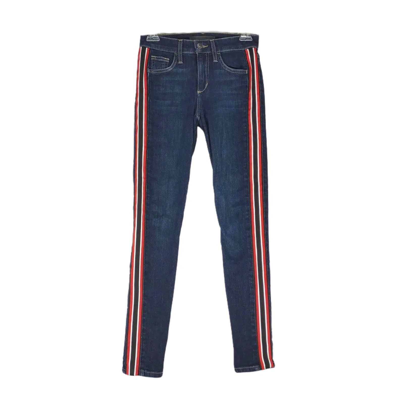 Joe's JOE'S JEANS Willoughby Skinny Ankle Racing Side Stripe Leg Size 26" / US 2 / IT 38 - 1 Thumbnail