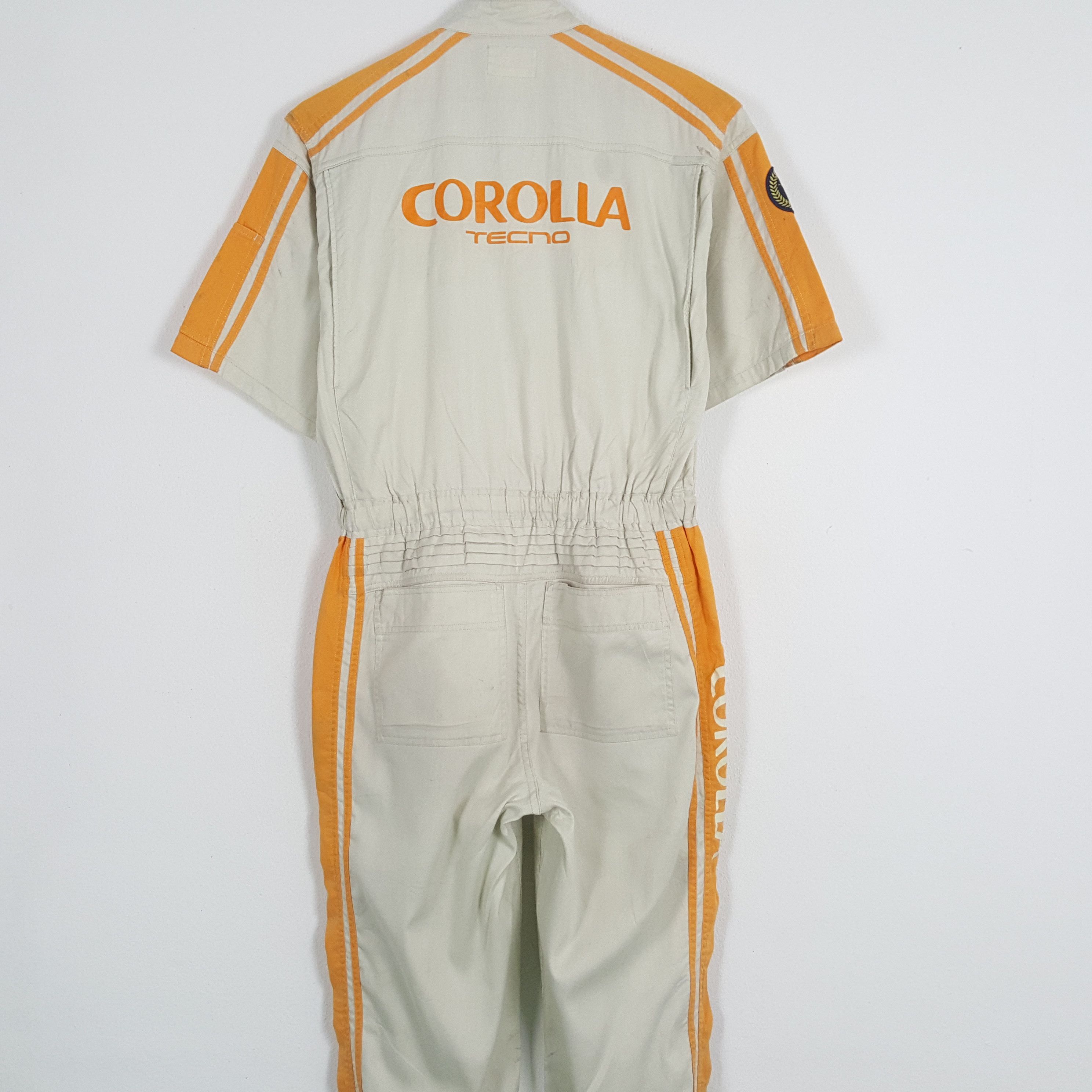Vintage TOYOTA COROLLA TECNO Workwear Style Coverall Jacket Size US L / EU 52-54 / 3 - 2 Thumbnail